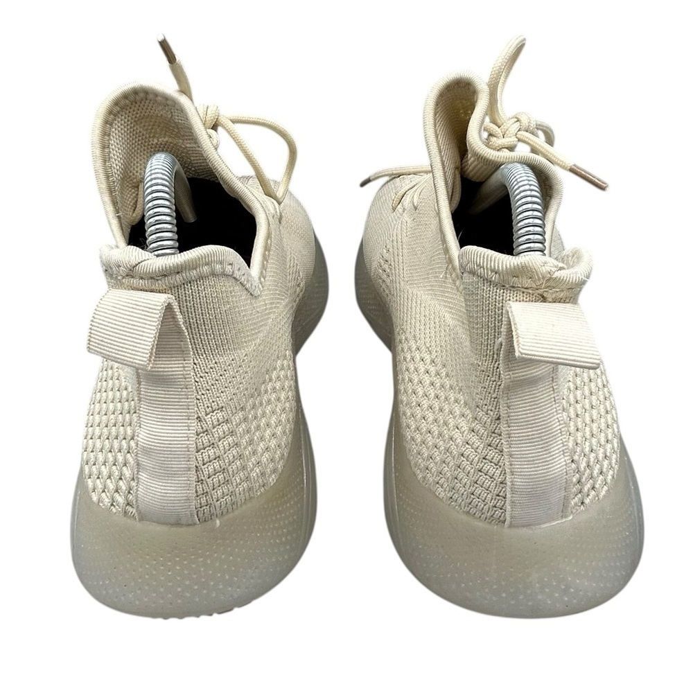 PONY PP1 Base Men’s Cream Knit Sneakers Size 11 Casual Athletic Shoes - Picture 11 of 13